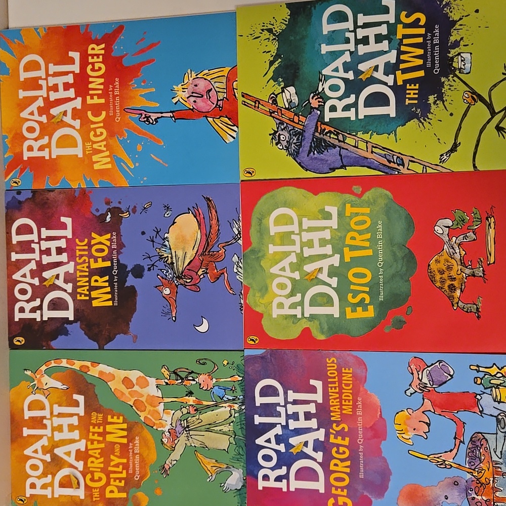 Ronald Dahl lot of 6 Books like new